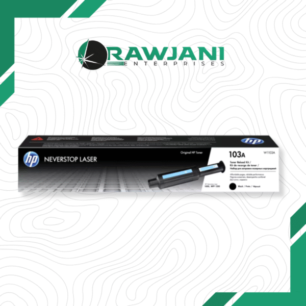 HP 103A Black Original Neverstop Laser Toner Reload Kit (W1103A)